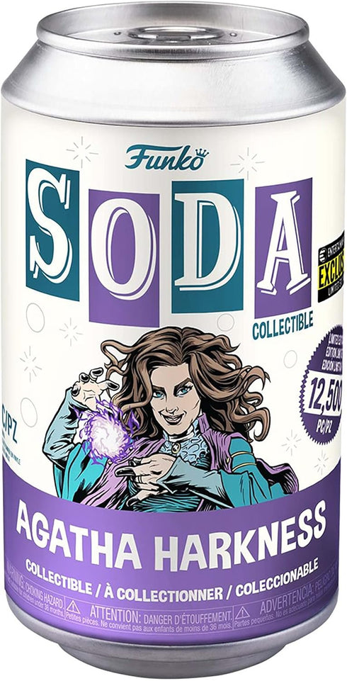 Funko Soda: WandaVision Agatha Vinyl Soda Figure (W/Chase) Exclusive