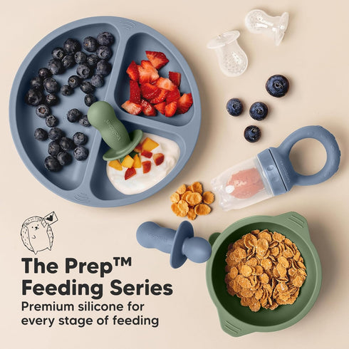 2pk 6-12 Frozen KeaBabies Baby Fruit Feeder - Silicone Baby Food Feeder for Babies Months, Breast Milk Popsicle