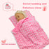 Linkyloop Set Playset 18" 3 4 5 Baby Doll Accessories Dollhouse Bedding - Doll Blanket, Pillow & Mattress