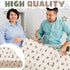 4 Pack 52'' 28'' Set CroBlissful Mallard Duck Baby Crib Fitted Sheet x Duck Hunting Stretchy Neutral Fitted Crib