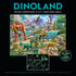Ceaco 100 Piece Jigsaw Puzzle, Glow in The Dark, Dinoland