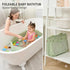 (12M-5Y) Toddler Bathtub for Shower Large Collapsible Portable Tub Converts Shower Stall to Bath Sturdy, Non-Slip