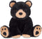 Bearington Collection Woody The Black Bear Plush, 10.5 Inch Stuffed Animal Toy