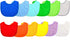 Youngever 12 Baby Bibs - Stay Dry Soft Waterproof Baby Terry Bibs for 3 To 12 Months