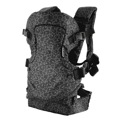 4-in-1 Infantino Flip Convertible Baby Carrier, Adjustable, Ergonomic Hands Free Babywearing, Registry Essential