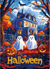 Halloween Little Devil 1000 Piece Puzzles, Hard Challenge Art Jigsaw Puzzles, for