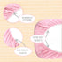 Bassinet Sheets Girl - 3-Pack Soft Fitted Organic Cotton Bassinet Sheets, Fits 32x16x4 Inch Mattresses