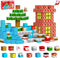Magnetic Blocks Building Toys for Kids: Build Mine Christmas Magnet World for