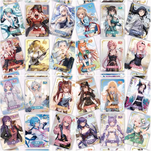 Tanha 151 Pcs Goddess Story TCG Booster Box 2 Yuan 2024/New (Flower Girl /HYSN02)