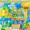 Daidle Sponge Birthday Decorations Kit - 153Pcs Under the Sea Party Supplies with