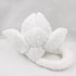 PEACH CAT 16" Cute White Bat Bunny Plush Pillow - Kawaii Rabbit Stuffed Animal for Kids