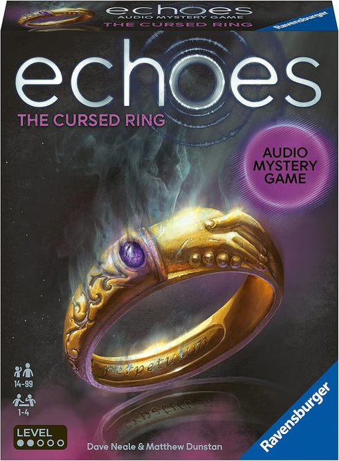 Echoes The Cursed Ring Audio Murder Mystery Game for Adults & Kids Age 14+
