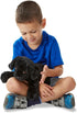 Melissa & Doug Benson Black Lab Stuffed Animal Puppy Dog