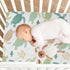 Takiito 27x39 Crib Sheet for Boys Girls, Sea Turtles Fitted Crib Sheet Super Soft Breathable for Playard Mattress