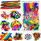 WAU CRAFTS 1750 pcs Arts and Crafts Supplies Set for Kids - Crafting for School, Kindergarten, and Homeschool
