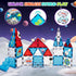 Set, 4-8, 3 4 5 6 7 8 cossy Magnetic Tiles Space Magnet Tiles with Astronaut, Magnetic Tiles for Kids Ages STEM Toys