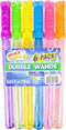 Sunny Days Entertainment Maxx Bubbles 4oz Bubble Wands, 6 Pack for Summer Fun and Outdoor Party Favors