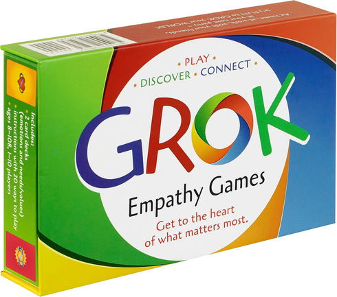 GROK Conversation Cards & Empathy Games - 20 Games to Teach Empathy,