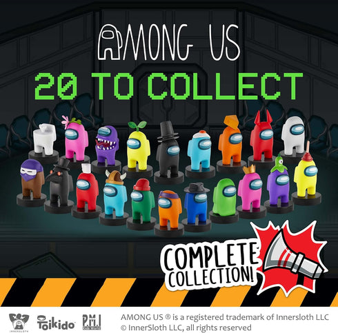 Among Us Crewmate Figures - 5 Among Us Toys Out of 16 Collectibles