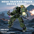 Set, 4 14+ (1448 Transforming Mech Robot Building Blocks Kinds of Destroy Warrior City Mecha Action Figure