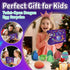 VivaNova 24 Pack 3D Printed Dragon Eggs, Surprise Eggs with Articulated Mini Dragons Inside, Easter Egg Hunt Fillers