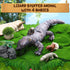 Lenwen 5 Pieces Komodo Dragon Plush Toy Set with 26 Inch Giant Lizard and 4 Plush Baby Lizards for Kids Birthday Gift