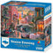 Majestic by Springbok - Venice Evening - 1000 Piece Jigsaw Puzzle Illustration of Venice Canal