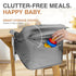 6-36 Portable Hook on High Chair for Baby & Travel Toddler from Months Clip on Baby Seat for Table Fast Table Chair