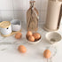 6Pcs YunKo Wooden Fake Eggs Brown Wood Nest Easter Eggs for Craft Decorate Get hens to Lay Egg Chicken Coop Accessories