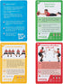 70+ Shuffle Up American Football Card Game Kids Outdoor Garden Games with Fun & Active Fitness Workout Cards, American