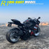 Toy Motorcycle, Pull Back Motorcycle Toy with Sounds and Lights, 1:12 Scale Model for Kids, Age 3+ Birthday Supplies