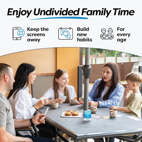 150 50 GET Talking: Family - Expert-Written Questions on Conversation Starter Cards for Families - Fun Family