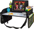 Lusso Gear Kids Travel Tray for Toddler & Kids Car Seat, Black Lap Tray for Airplane, Road Trip Activities