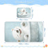 EtherSpher 28" 52" Cute Polar Bear Retro Bathtub Cooling Baby Mattress pad Waterproof x Ultra Soft Pads Washable