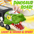 3-5 5-7, 17 Inch 10 3 4 5 Dinosaur Toys for Kids Age Big Dinosaur Truck with Sounds & Lights & Spray for Boy, Dinosaur