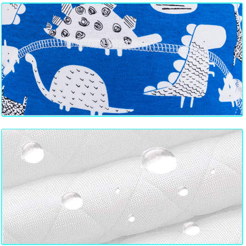 Potty Training Pants for Boys Girls, Learning Designs Training Underwear (8 Packs, 3-5T, White)