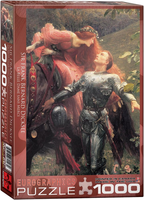 EuroGraphics La Belle Dame sans Merci 1000 Piece Puzzle by Sir Frank Dicksee