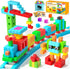65PCS Magnetic Blocks with Magnet Eyes Toy, Magnetic Building Blocks with Storage