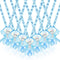Remuuly 36 Pcs Baby Shower Pacifiers Necklace Bulk Acrylic Pacifiers Charm for
