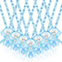 Remuuly 36 Pcs Baby Shower Pacifiers Necklace Bulk Acrylic Pacifiers Charm for