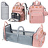 Shengmeister Diaper Bag, Baby Essentials, Multi-functional Large-capacity Diaper Bag Backpack, Best Gift for