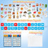 Magnetic Letters & CVC Word Games, Phonics Games, Alphabet Learning Toys, ABC Magnets for Kids, Speech Therapy Toys
