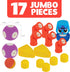 Magnetic Foam Blocks – STEM Preschool Toys for Children, Bath Building Blocks for Kids 3-6