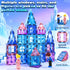 102pcs 2 2 4-5 6-8 3 4 5 6 7 8+ Magnetic Tiles with Stairs Dolls Princess Castle Building Girls Toys Age Magnetic