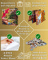 1000 8 Piece Puzzle for Adults - Golden Forest Trail Beside Quiet Lake in Autumn, Gift-Ready Box, Letters on Back