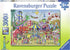 Ravensburger Fun at The Carnival, 300 Piece Jigsaw Puzzle for Kids, Unique Piece Design, Anti-Glare Surface