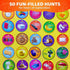 3-5 50 Set QUOKKA Scavenger Hunt Game for Toddlers Toddler Activities Indoor Cards Game - Fun Educational Play