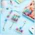 5 5 Halloscume Pcs Keyboard Adult Fidget Clicker in Styles Keyboard Fidget Keychain Cube Mechanical Key Button Clicker