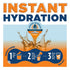 Pack 12 Liquid Science Orange by Java House - Single Serve Hydration Pods - Peel and Pour - Bright Citrus Hydration