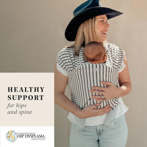 (8-33lbs), Moby Baby Wrap Carrier Classic for Newborns to Toddlers Infant Sling Carrier, Lightweight & Hands Free